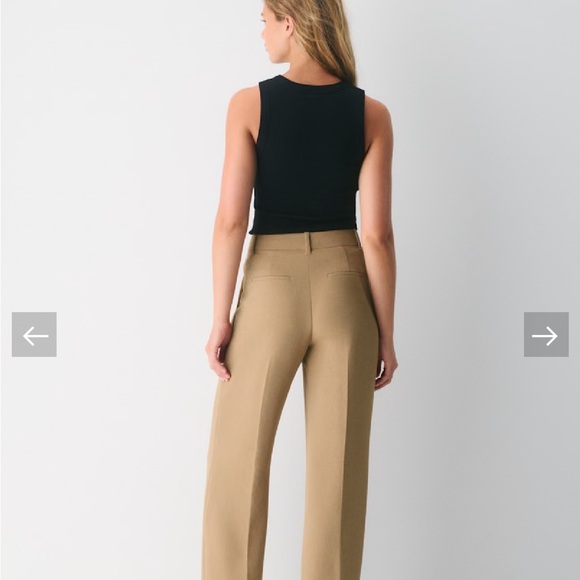 Wilfred Camel Wide-Leg Pants effortless pants - Picture 2 of 2